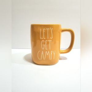 Rae Dunn Nature Inspired Let's Get Campy Artisian Collection Mug